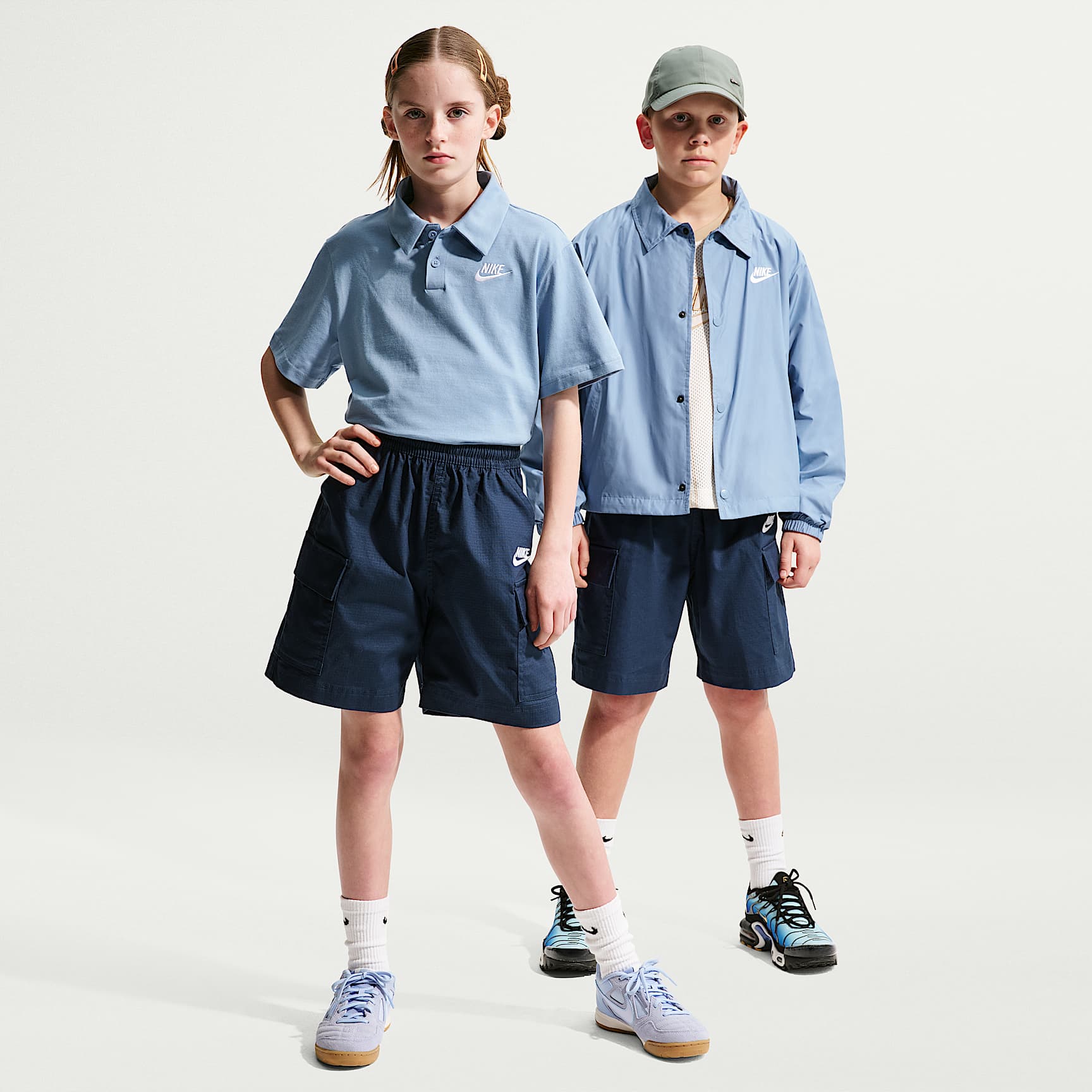 Nike Sportswear Club Big Kids' Woven Cargo Shorts. Nike.com